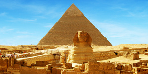 Great Sphinx of Giza - panorama