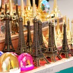 Eiffel tower souvenirs