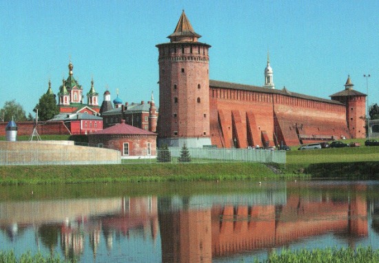 Вид на Коломенский кремль